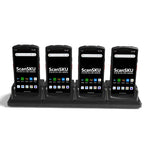 4 Slot Dock for G Series Android Barcode Scanner - (no Pistol Grip attached)