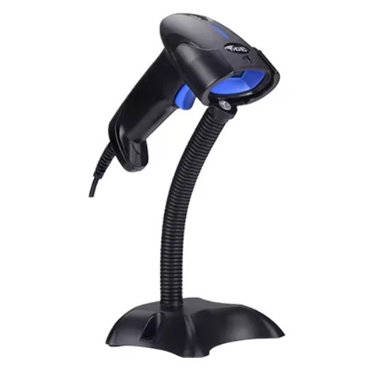 USB Barcode Scanner with Stand Laser 1D Scanner