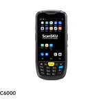 Android Barcode Scanner- Rugged C6000 (1D & 2D) - Pistol Grip Included